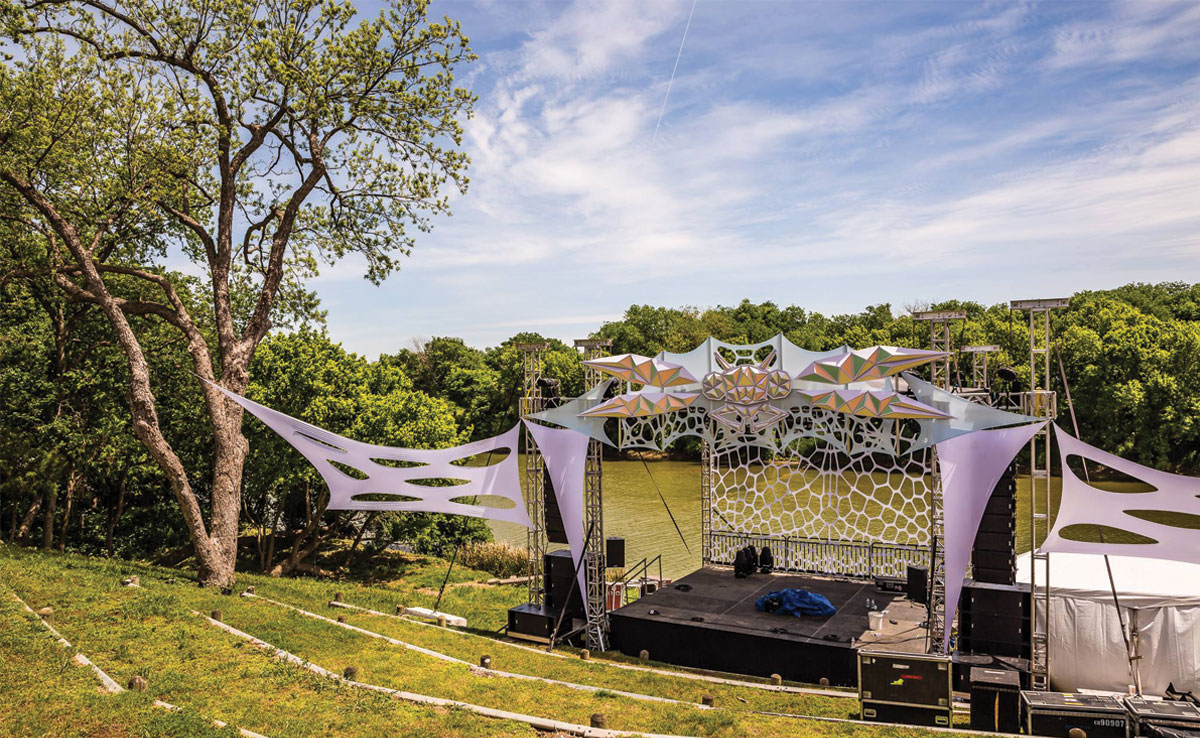 Photo of the Dragonfly stage.