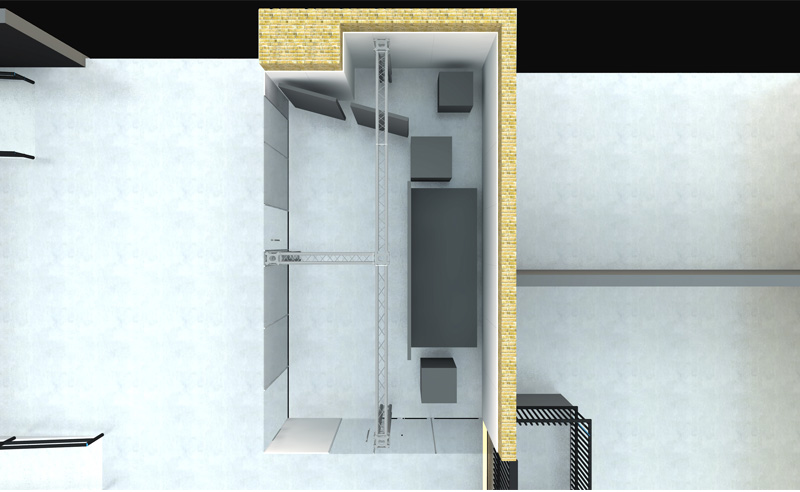 Picture of rendered plan for the Lennox activation. 