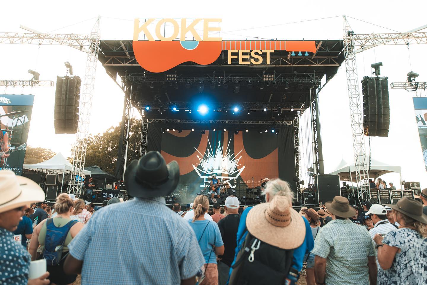 Picture of KOKEFEST stage sign